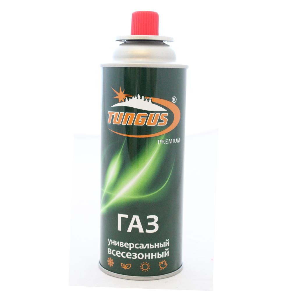 Баллон газовый цанговый TUNGUS Premium 220 гр.