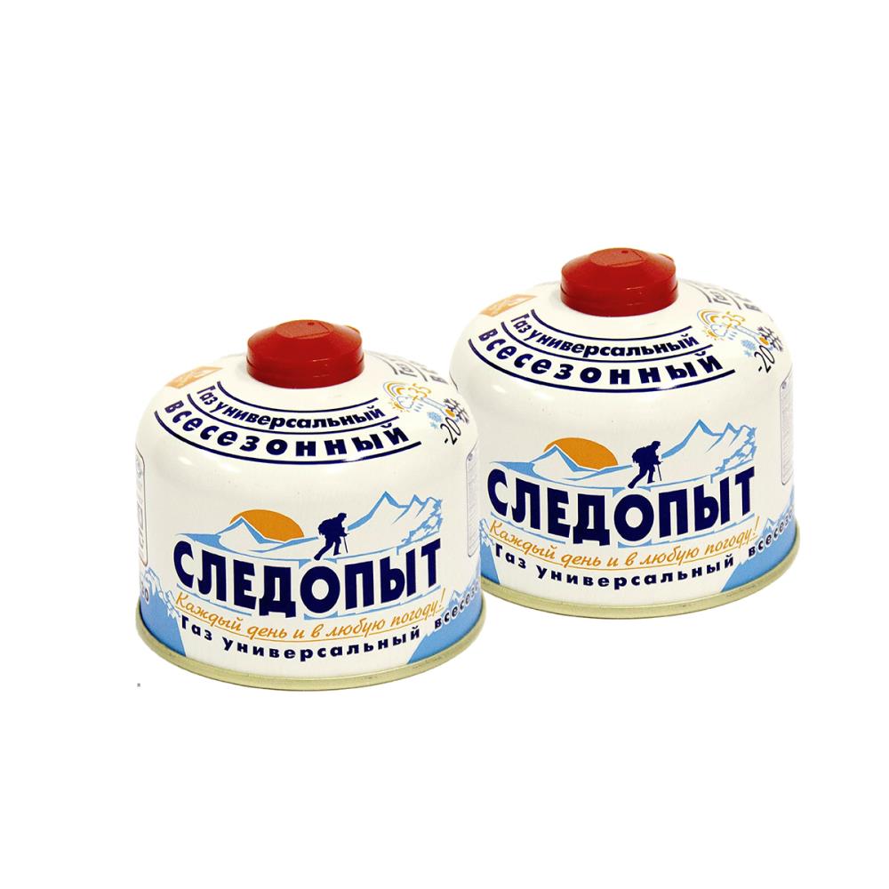 Баллон газовый резьбовой СЛЕДОПЫТ 230 гр.