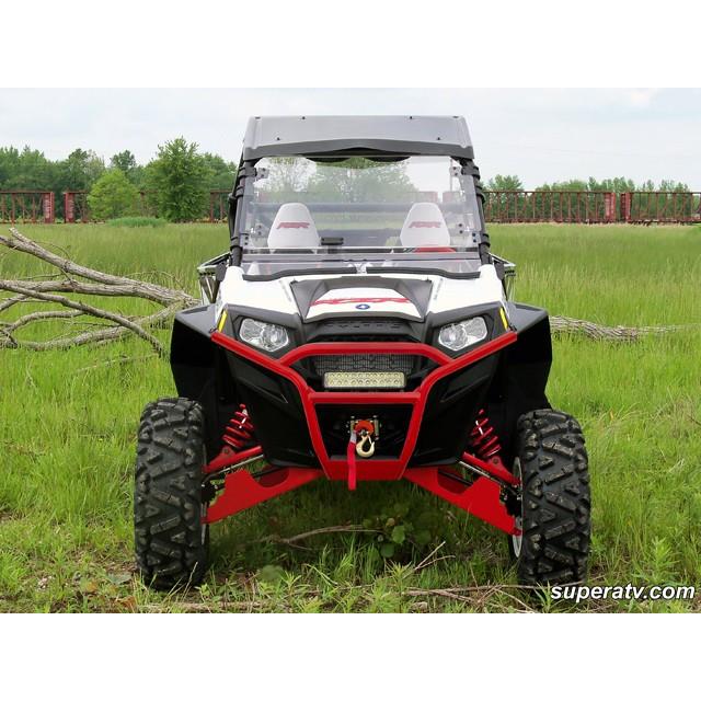 Бампер передний спортивный черный квадроцикла Polaris RZR XP 900 800 S 570 Super ATV FB-P-RZR11-WB