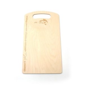 Доска разделочная СЛЕДОПЫТ деревянная 210х6х370 мм