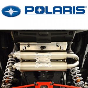 Двойной глушитель R.J.W.C для Polaris RZR 1000 RZR 1000 Turbo 1075 1143 1142