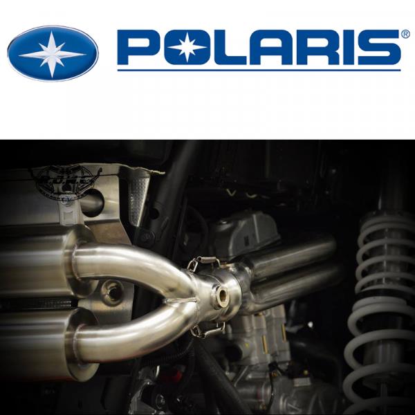 Глушитель (полная система) двойной R.J.W.C для квадроцикла Polaris RZR 1000 1074