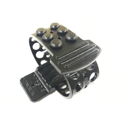 Комплект фиксационный  (средний) (8-67мм) с захватом на ремне (чёрный)