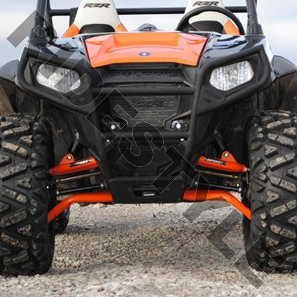 Комплект передних верхних и нижних спортивных рычагов черные для Polaris RZR 570 800 AA-P-RZR-HC-02