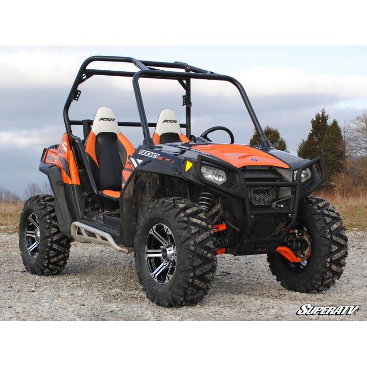 Комплект передних верхних и нижних спортивных рычагов оранжвые для Polaris RZR 570 800 High Clearance Forward A-Arms AA-P-RZR-HC-04