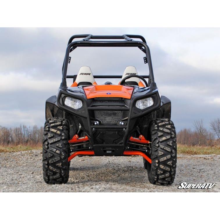Комплект передних верхних и нижних спортивных рычагов оранжвые для Polaris RZR 570 800 High Clearance Forward A-Arms AA-P-RZR-HC-04