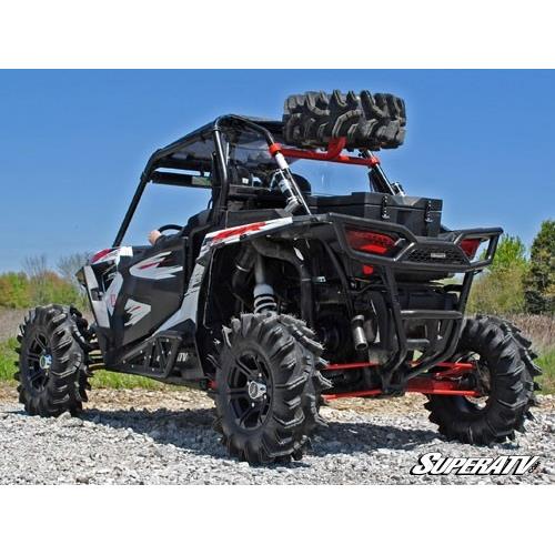 Крепление запасного колеса Polaris RZR 1000 черное Super ATV STC-P-RZR1K-00