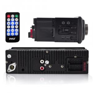 Магнитола с пультом и двумя динамиками (5.25’) MP3 USB SD AUX PLMRKT12BK