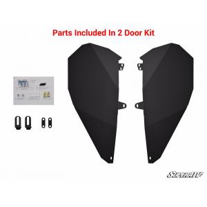 Нижние половинки дверей SuperATV для квадроцикла Polaris RZR - 1000 и TURBO DOOR-P-RZR1K-002-B1-00