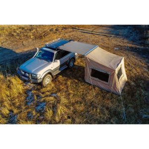 Палатка с автомобильным тентом-маркизой