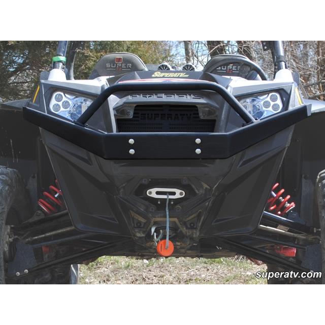 Передний бампер усиленный Super ATV для Polaris RZR XP 900 FBG-P-RZR-002-WB