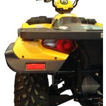 Расширители арок для квадроцикла Polaris Sportsman 400 450 500 600 700 800 Direction 2 Inc