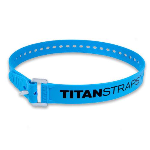 Ремень крепёжный TitanStraps Industrial голубой L = 76 см (Dmax = 22
