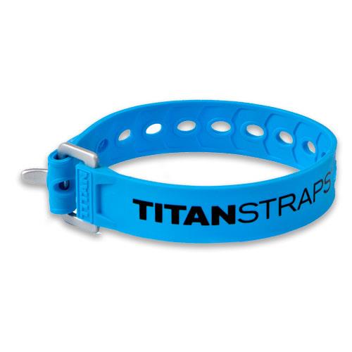 Ремень крепёжный TitanStraps Super Straps голубой L = 36 см (Dmax = 9