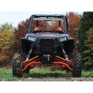 Рычаги усиленные черные Polaris RZR 1000 с увеличенным просветом 1.5" AA-P-RZR1K-HC-U-L-02