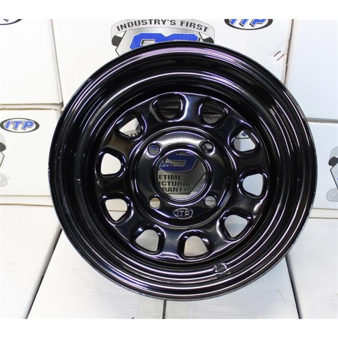 Стальной диск для квадроцикла ITP Delta Steel (12х7 4х156) D12T556