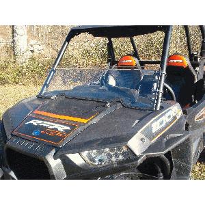 Стекло лобовое 1-2 для Polaris RZR 800 900 570 Kemimoto FTVWS006
