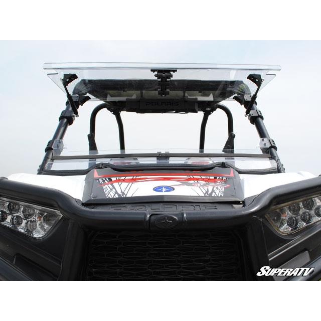 Стекло лобовое откидное Super ATV для Polaris RZR 900 1000 FWS-P-RZR-1K