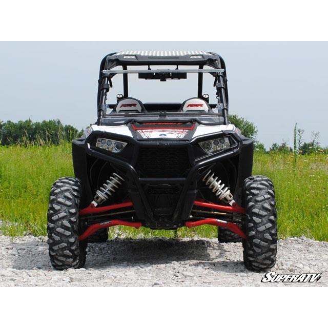Стекло лобовое откидное Super ATV для Polaris RZR 900 1000 FWS-P-RZR-1K