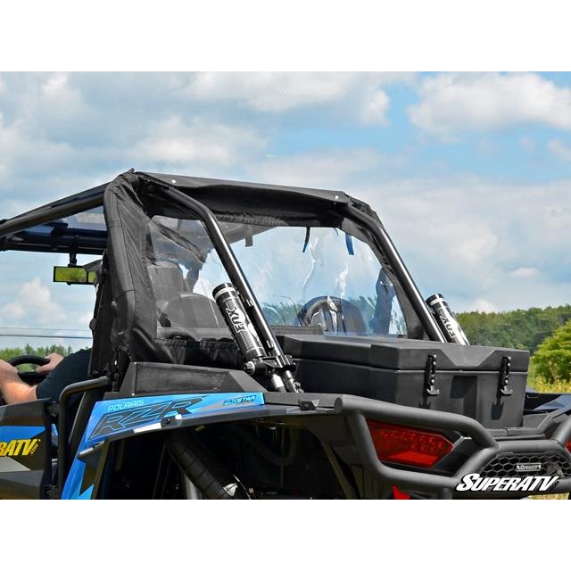 Стекло виниловое заднее SuperAtv для квадроциклов Polaris RZR-1000 RSW-P-RZR1K