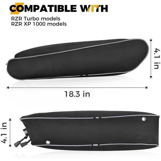 Сумки в кузов Kemimoto для Polaris RZR 1000 Turbo B0113-08901BK