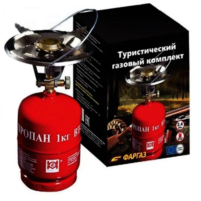 Туристический газовый комплект (Баллон 2