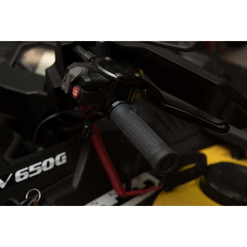 Универсальные ручки на хомутах с подогревом с пятипозиционным переключателем HEAT5 215047 Отдельно ручка